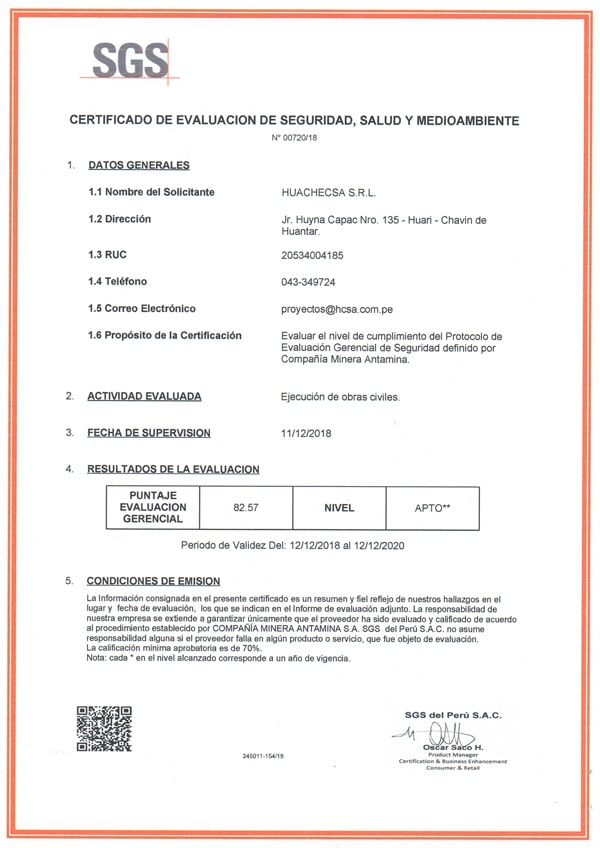 politica de calidad proxus